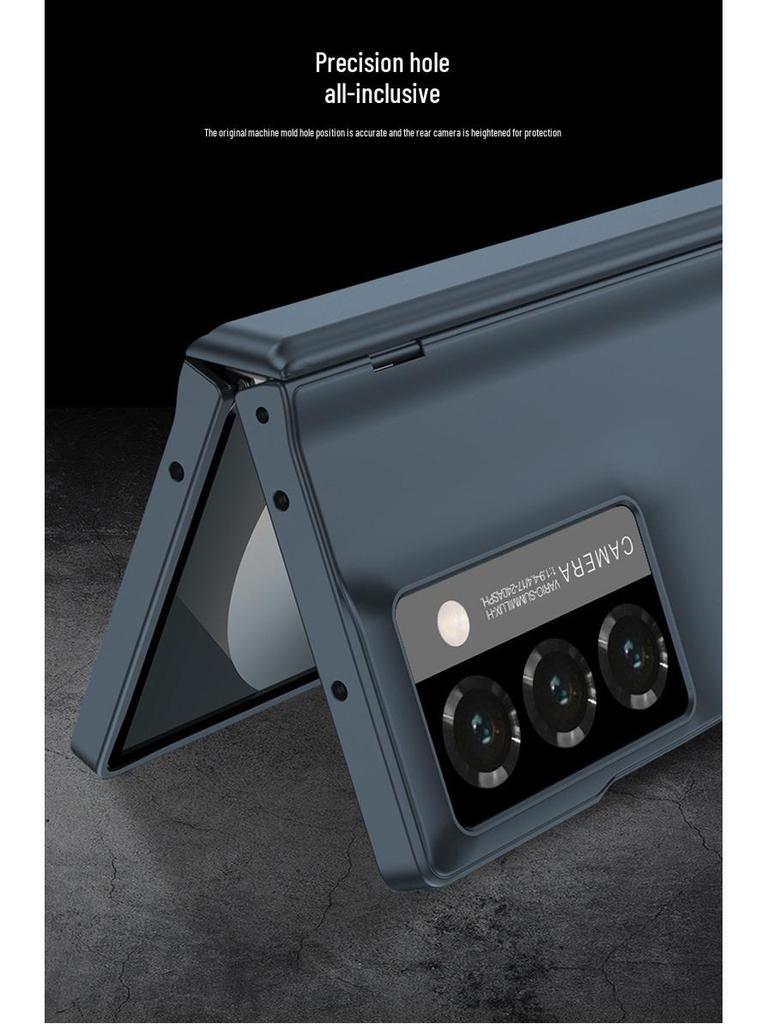 Husă pentru telefon Samsung Z Fold6: Protector de ecran pliabil cu închidere magnetică integrată și acoperire completă a camerei într-un stil minimalist