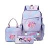 Witch Hunters Three-Piece Backpack Kpop Demon Unters Printed Backpack Lunch Bag