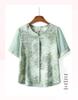 Mom's Summer Chiffon Short-Sleeve Top - Vintage Style 2026 for 50s & 60s