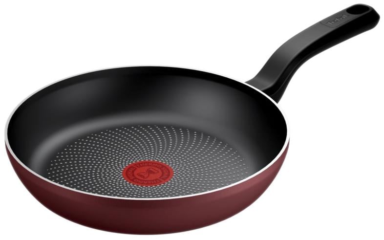 Tefal simply cook frying pan h0580602 28cm burgundy