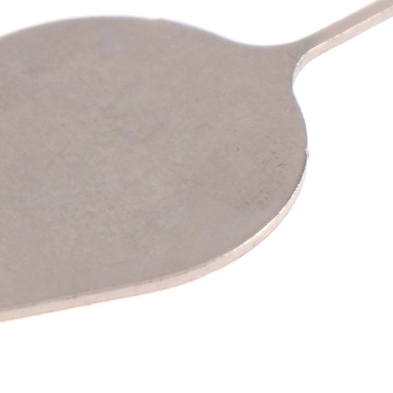 50Pcs Sim Card Tray Removal Eject Pin Key Tool Stainless Steel Needle