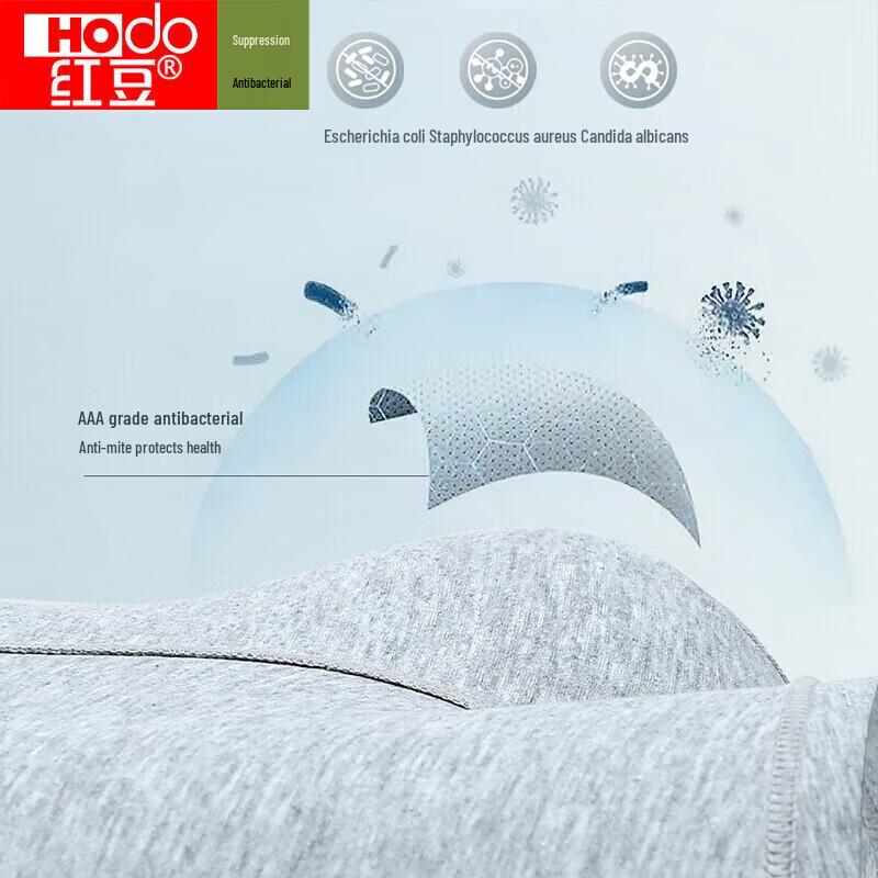 Hodo Men's Antibacterial Cotton Boxer Briefs 4-Pack