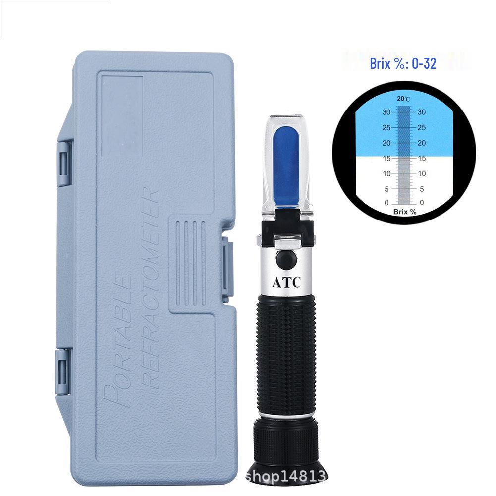 Handheld Refractometer Brix Meter - 0-32% Easy Fruits Sweetness & Sugar Tester
