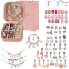 Jewelry Making Kit Bracelets Beads Charms Pendants Gift