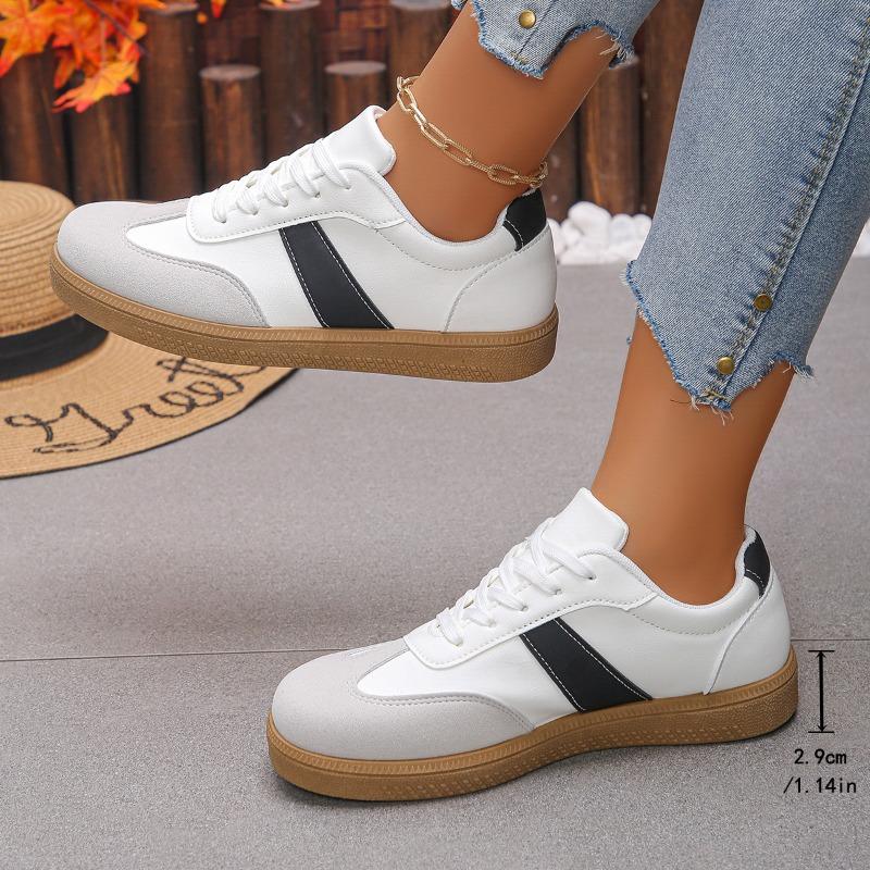 Simple Small White Shoes Women's Spring and Autumn New Sports and Leisure Single Shoes Women's Comfortable and Versatile Board Shoes Women