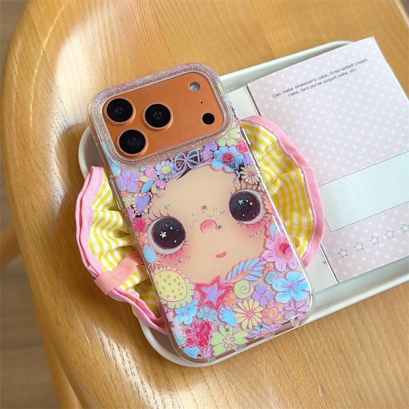 

High-End Floral Jade Chain Case for iPhone 17, 16 Pro Max, 15, 14 iPhone 13
