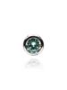 Bien Vetu Blue Moissanite Pendant Bezel-Set 1 Carat