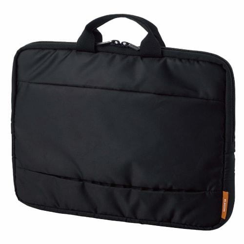 ELECOM Computer Case PC Case 11.6 Inch Case with Handle Front Pocket Black BM-IBH11RBK