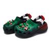 Crocs Classic Platform Clog 811 Special Shoe Case Red Mushroom Cactus Detachable Accessories Hole Shoes Women's Black Red Green