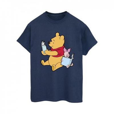 Camiseta Boyfriend de Algodão para Leitura Feminina/Senhora