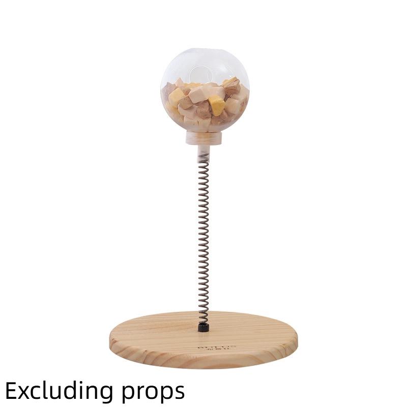 

Cat Toy Self Amusement Device Inflatable Ball Cat Teaser Cat Stick Little Cat Tolerant to Chew Automatic Cat Teaser Cat Supplies