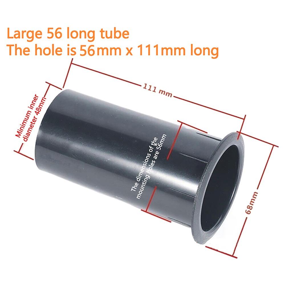 1Pcs New Vent Speaker Port Tube Plastic Bass Reflexes Inverted Tube Guide Tube for 2-15inch Speaker