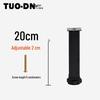 Adjustable Ribbed Bed Frame Support Legs - T-Shaped Accessories