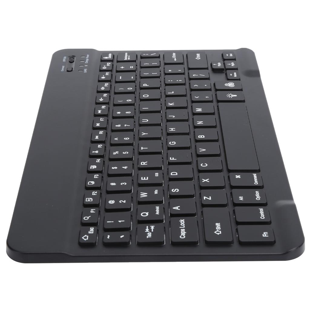 Bluetooth Keyboard UltraThin Colorful Backlit USB Chargeable Wireless for Smart Phones Tablets
