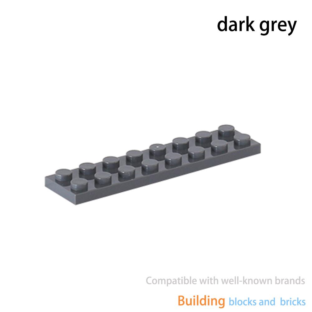 

20/50pcs MOC DIY board 2x8 compatible with famous brand 3034 building blocks, classic building blocks, creative toys, gifts 20pcs темно-серого