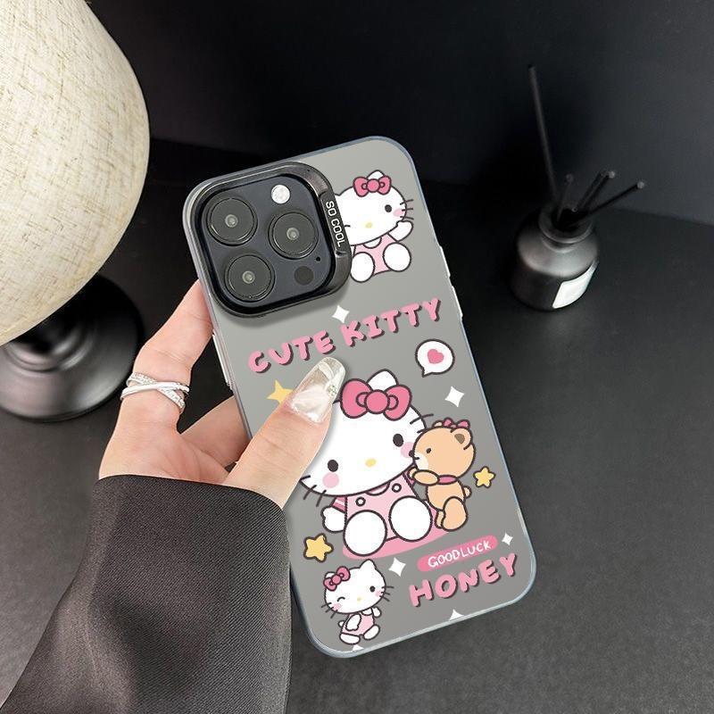 Explosive TEMU/Xiyin/TikTok Sanlio TK Cat Hello Kitty for Apple 16 Mobile Phone Case