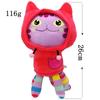 Cute Gabby's Dollhouse Plush Pandy Paws MerCat Cakey Cat Kitty Fairy DJ Catnip Baby Box Cat Soft Stuffed Cartoon Cat Toys for Kids Fans Birthday Gift