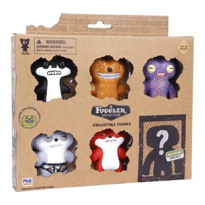 FUGGLER Figure Deluxe Open Box B, Pack of 6. Fuggler Collectible Figures FG2060B