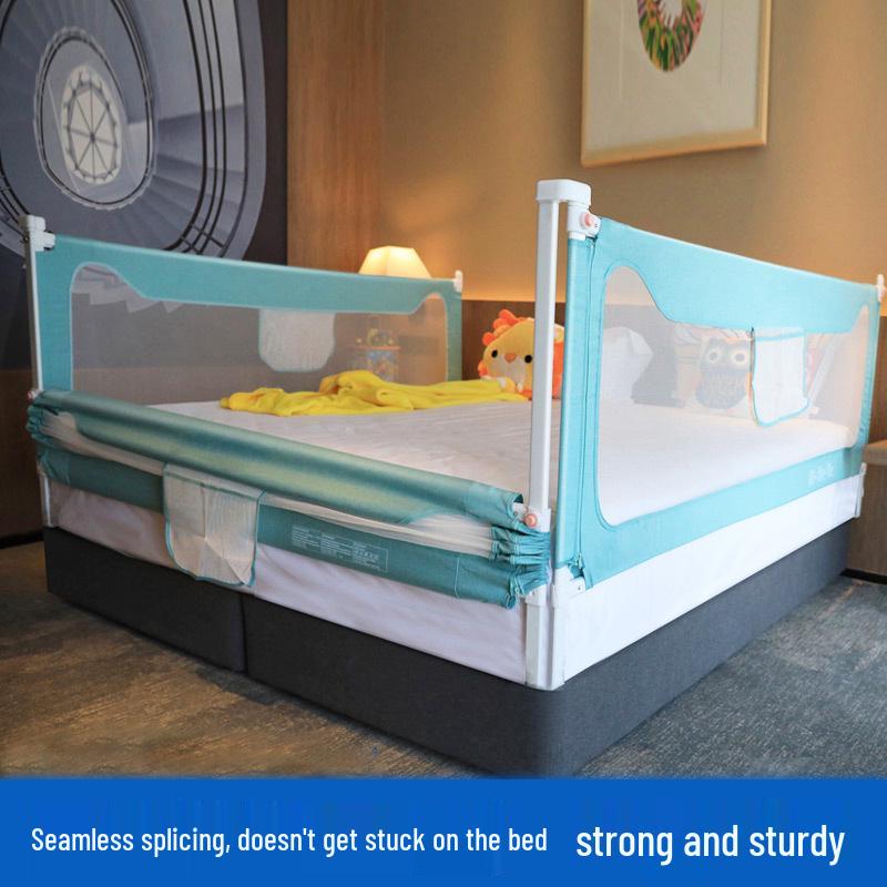 Universal Baby Bedside Safety Rail - Adjustable Bed Bumper & Anti-Fall Guardrails