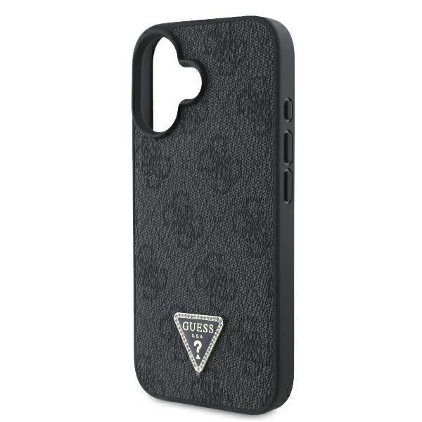Guess Guhcp16Sp4Tdscpk Iphone 166.1 Czarny/Black Hardcase Leather Metal Logo Strass Crossbody