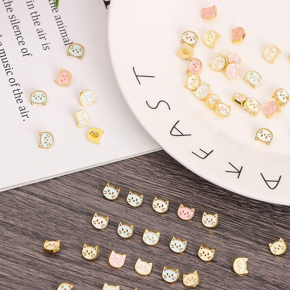 Shoes Sewing Accessories Doll Belt Buckles Doll Cat Buttons 1/6 Dolls Clothing Ultra-small Buckle