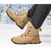 New hiking shoes men's anti-splashing snow boots sports outdoor shoes velvet men's hiking shoes men