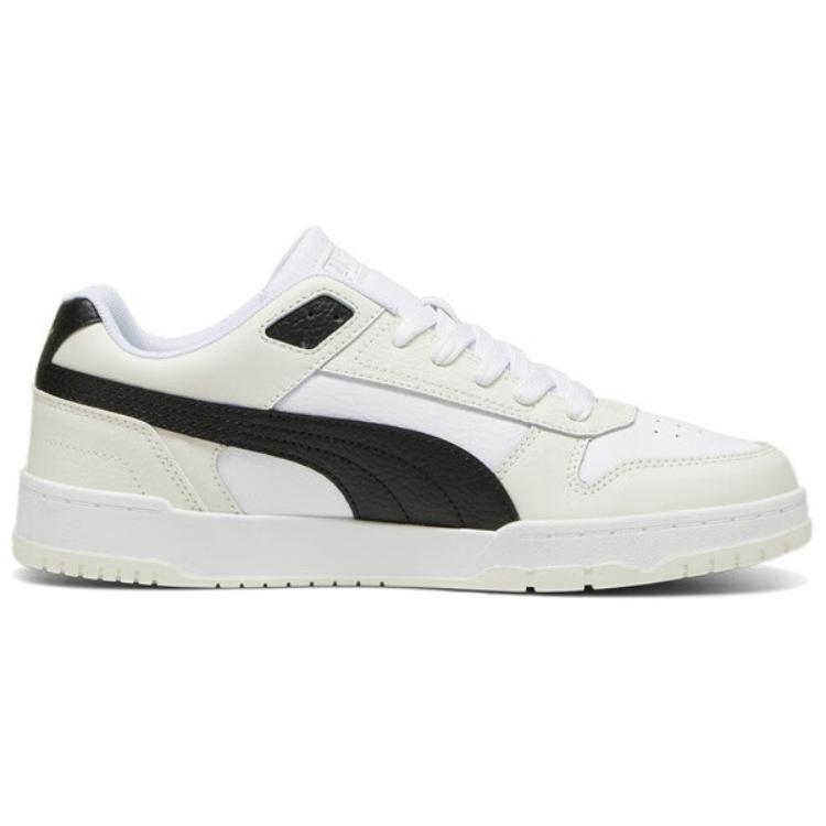 Puma Rbd Game Comfortable Versatile Low-Top Sneakers Unisex Sneakers White Black 386373-40