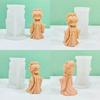 Ancient Doll Statue Silicone Molds Multipurpose Silicones Mould for Epoxy Resin Handmade Candle Soap Home Decoration