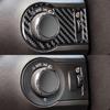 Glossy Carbon Fiber Car Headlight Switch Panel Cover For Chevrolet Camaro 10-15