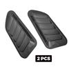 For Dodge Ram Carbon Fiber Racing Front Car Hood Air Flow Vent Decor Trim 2Pcs