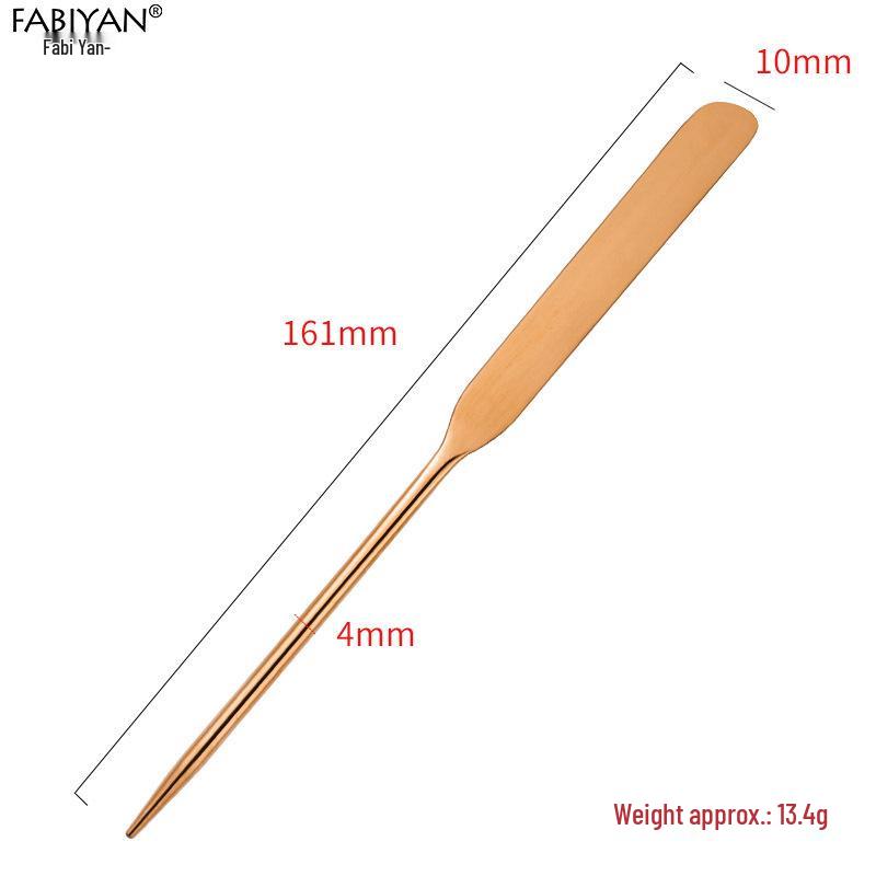 Japanese-Style Multi-Functional Mixing Spatula: Natural Pear Wood & Stainless Steel