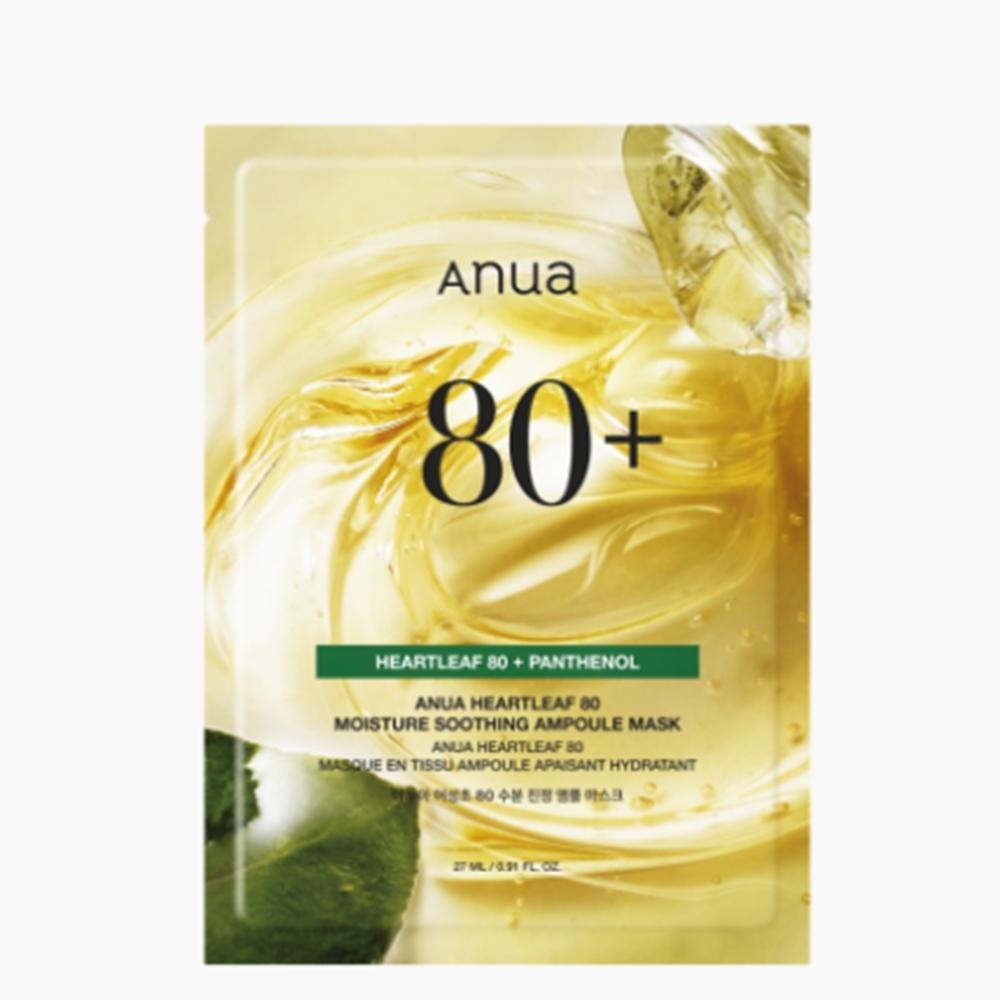 

Anua Успокаивающая ампульная маска для лица с экстрактом хауттюйнии сердцелистной 80% 27 мл 1ea