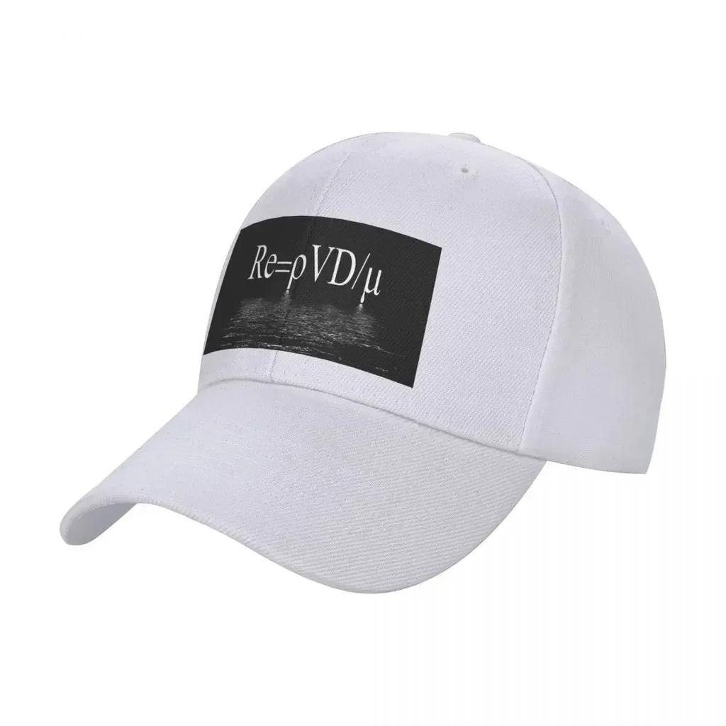 Reynolds Equation For Turbulence Reflected In Ripples Of Water Revd Baseball Cap Custom Cap Kids Hat Mens Baseball Womens