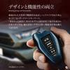 [Kecha-ya] Clifford G6 Car Security Remote Control Case, Smart Key Cover, Genuine Leather, Made in Japan, Stylish, Personalized, with Window (Blue)