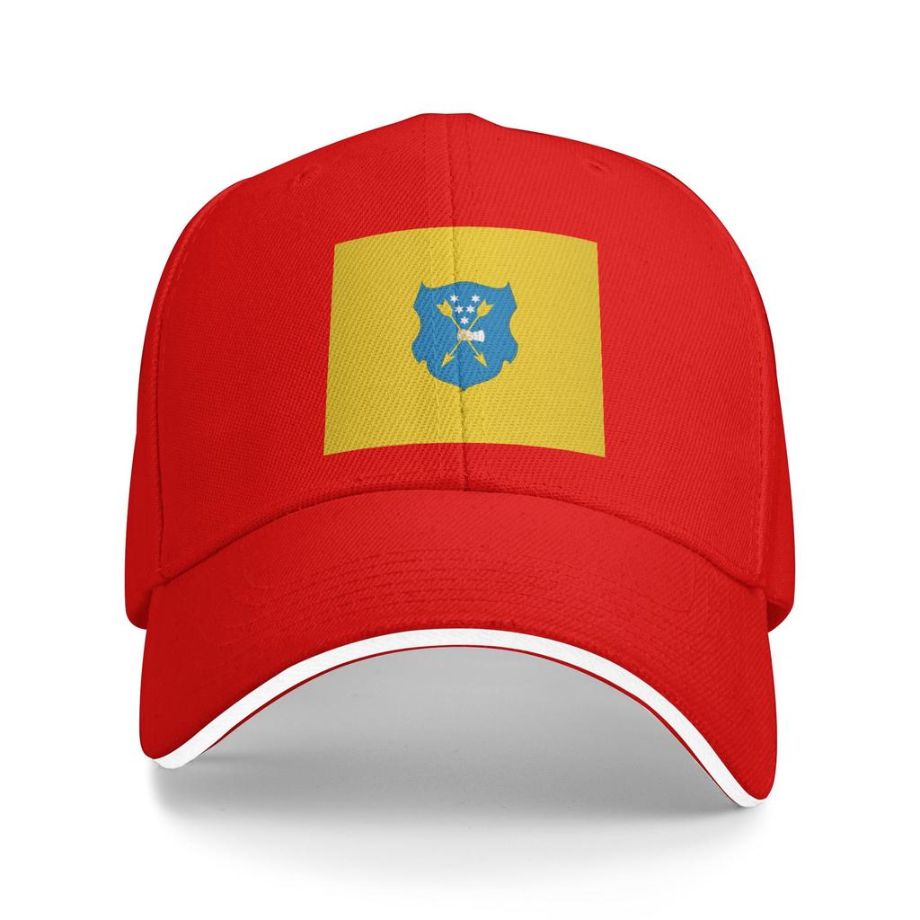 Baseball Cap Coat Of Arms Ukraine Merchandise Trucker Hat Cossack Regiment Cap Vintage Formal Travel Adjustable Fit Snapback Cap