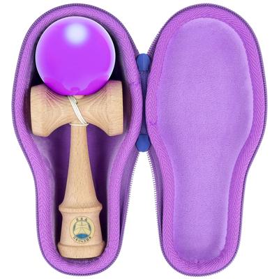Εγκεκριμένο από την Ιαπωνική Ένωση Kendama Αγωνιστικό Kendama Ozora Μωβ Προστατευτική Θήκη Αποθήκευσης Aenllosi (Μόνο υπόθεση) -