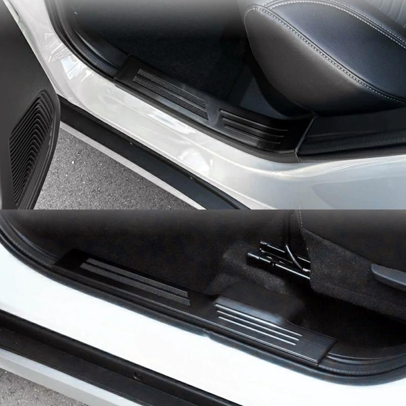 Auto Threshold Protection For Suzuki Fronx 2025 Car Door Sill Scuff Plate Pedal Trim Accessories Styling External Stickers