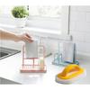 Kitchen Table Storage Rag Rack Dishwashing Cloth Drain and Punch-free Soap Rack Clean with A Daily Dishwashing Pan Brush