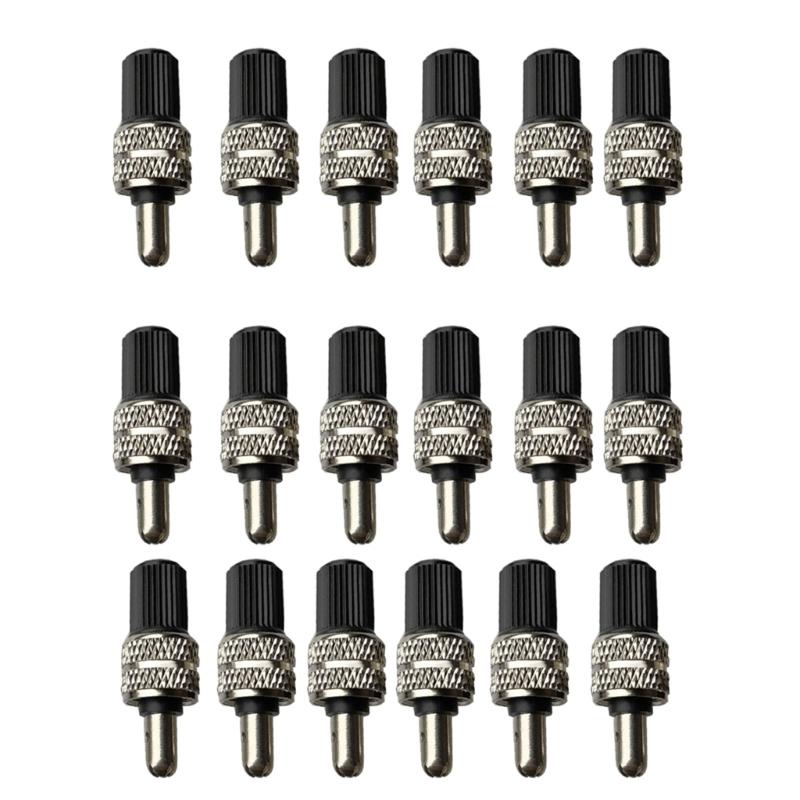 6/12Pcs Germany Type Bikes Tire Tyre Valves Cores Highly Strength Cycling Bicycles Tire Valves Cores Easy Installation