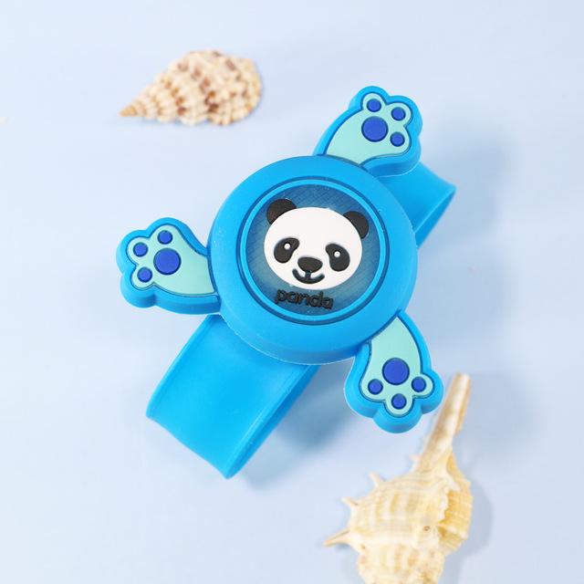 Детский мультяшный репеллент от комаров, браслет против насекомых, эфирное масло растений, кольцо от комаров, детский браслет, часы