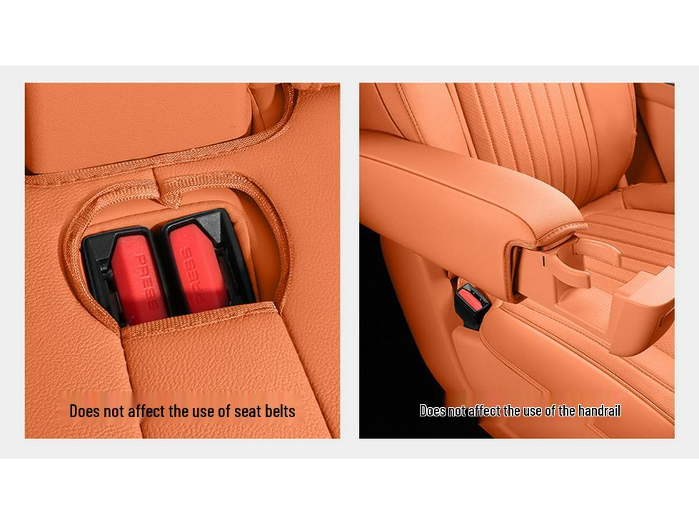 Galaxy M9 Seat Cushion & Full Coverage Cover - Fits 25 Models, Universal All-Season Car Interior Accessory