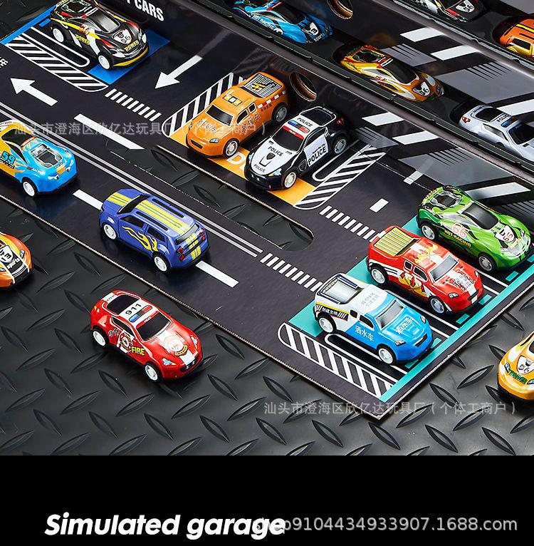 Douyin Inertia Car Gift Set: 48 Diecast Alloy Cars in Premium Box