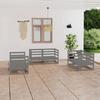 VidaXL Solid Pine Wood Garden Lounge Set 6 Pcs Patio Furniture Outdoor Furniture Set Garden Furniture Furniture 3075441