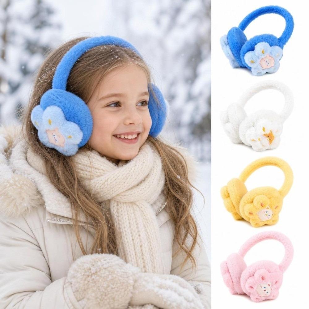 Soft Faux Fur Faux Rabbit Fur Ear Warmers Skin-Friendly Plush Ear Muffs For Girls Boys Student