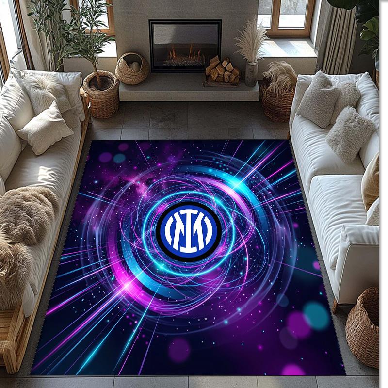 Borussia Dortmund Printed Flannel Area Rug Non Slip Soft Polyester Floor Carpet Indoor Decor Mat for Bedroom Living Room Sofa