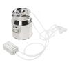14L Goat Electric Milking Machine Portable Plug In Pulsating Vacuum Pump 304 Stainless Steel Bucket