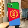 Eritrea Flag Phone Case For iPhone 11 12 13 14 15 16 Pro MAX 12 13 Mini X XR XS Max Plus Cover Coque