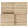  Coffee Tables, 2 Pcs., Sonoma Oak, Wood-based Material