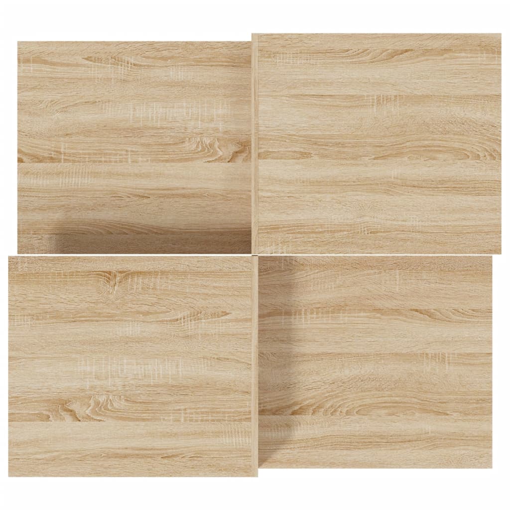  Coffee Tables, 2 Pcs., Sonoma Oak, Wood-based Material