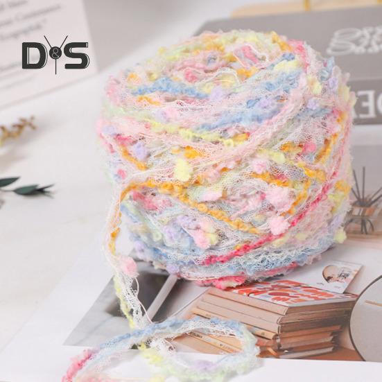 Hand Spun Art Yarn Hand Blended Yarn Colorful Handmade Crafting Yarn for Jewelry Making Junk Magazines Knitting Crafts Card Making